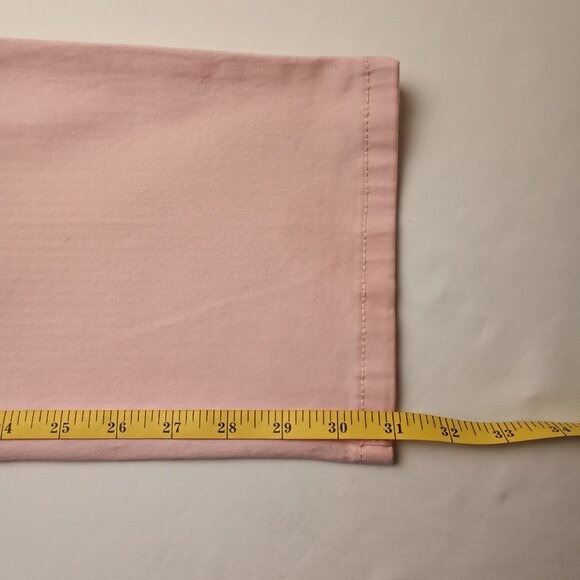 NWT Charter Club Jeans Size 16 Lexington Straight High Rise Misty Pink - Picture 11 of 12